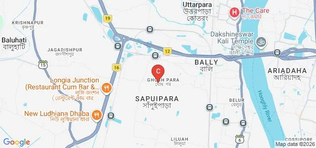 Surendra Lal Das Teachers' Training College, Howrah Map