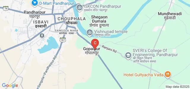 SVERI Law College, Pandharpur Map