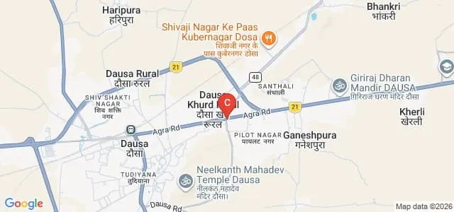 Saraswati College of Teachers Training, Dausa Map