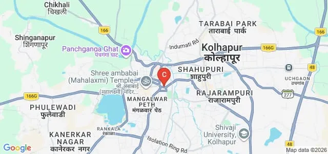 Deshbhakta Ratnappa Kumbhar College of Commerce, Kolhapur Map