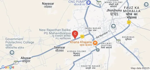 Smt Harkori Devi Girls PG College, Jhunjhunu Map