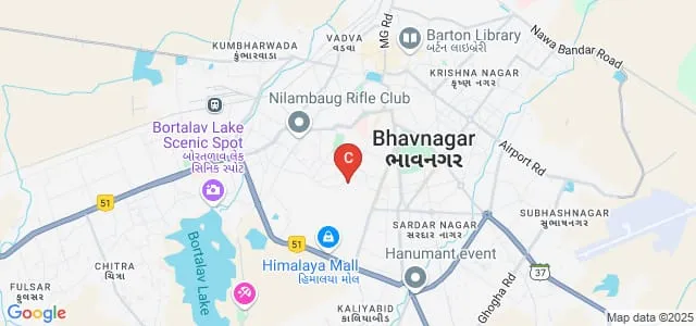 MJ College of Commerce, Bhavnagar Map