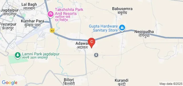 Government Co Ed Polytechnic, Jagdalpur Map