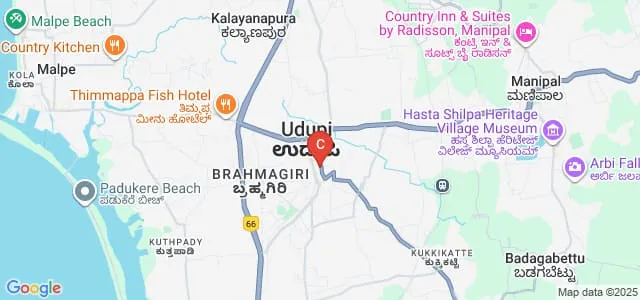 Mitra School of Nursing, Udupi Map