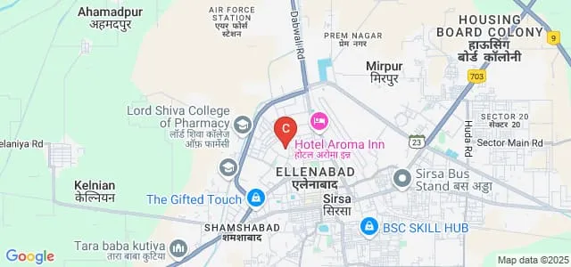 CMK National PG Girls College, Sirsa Map