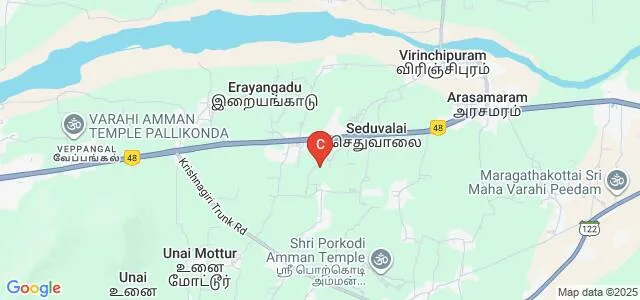 Sri Annai Polytechnic College, Vellore Map