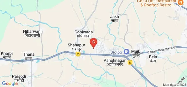 Manoharbhai Patel Institute of Engineering and Technology, Shahapur Bhandara Map