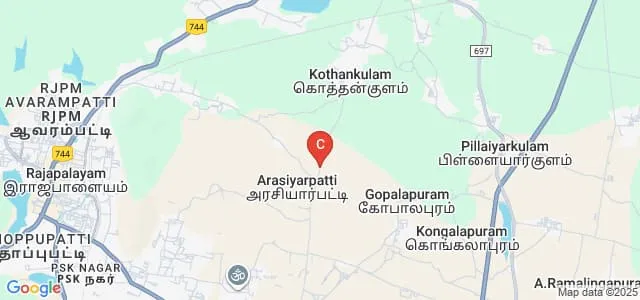 Sree Balakrishna College of Arts and Science, Virudhunagar Map