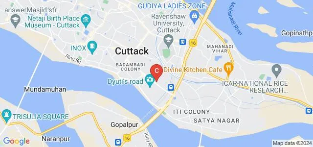 Computer Application Centre, Cuttack Map