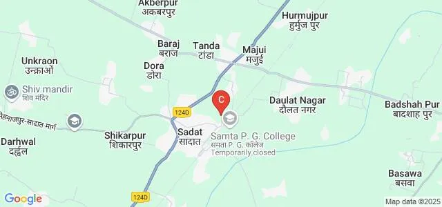 Bapu Mahavidyalaya, Ghazipur Map