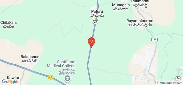 Vidya Jyothi Institute of Management and Technology, Kurnool Map