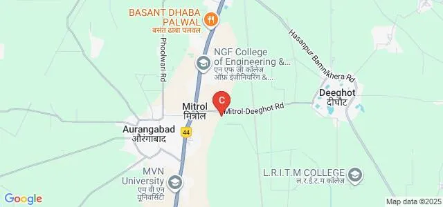 Ramanujan College of Management, Palwal Map