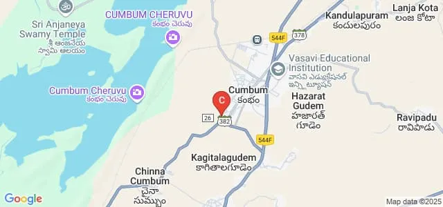 MG College of Education, Cumbum Map