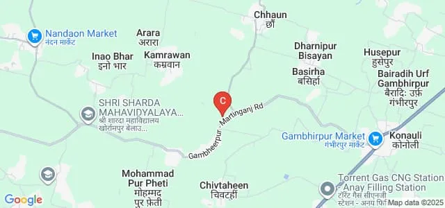Maa Vaishno Maa Sharda Polytechnic, Azamgarh Map