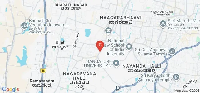 University Law College, Bangalore University, Bangalore Map