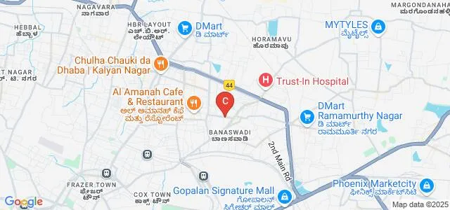 The Vision Degree College, Bengaluru Map