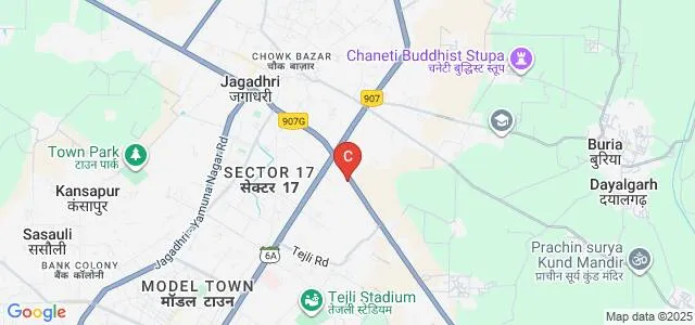 Maharaja Agrasen Institute of Management and Technology, Jagadhri Map