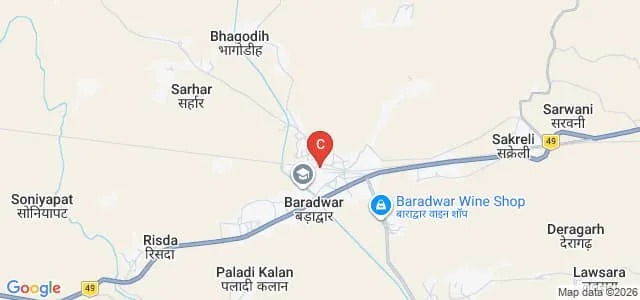 Jagrani Devi College of Education, Baradwar Map