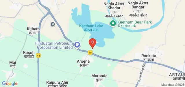 Anand College of Architecture, Agra Map