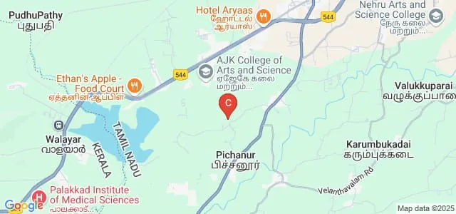 Dhaanish Ahmed Institute of Technology, Coimbatore Map