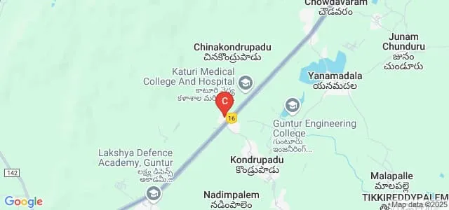 Mahatma Gandhi College, Guntur Map