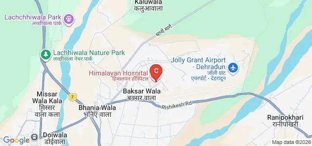 Himalayan School of Science and Technology, Dehradun Map