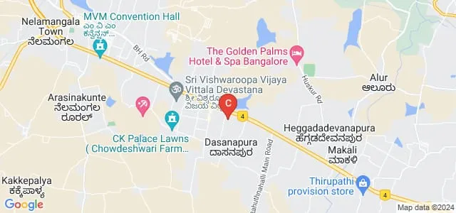 Bharathi College of Nursing, Bengaluru Map
