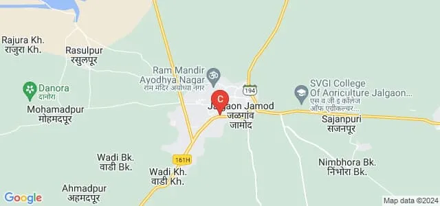 College of Agricultural Engineering and Technology, Jalgaon Map