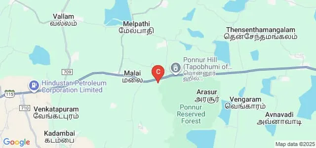 Thiruvalluvar College of Engineering and Technology, Vandavasi Map