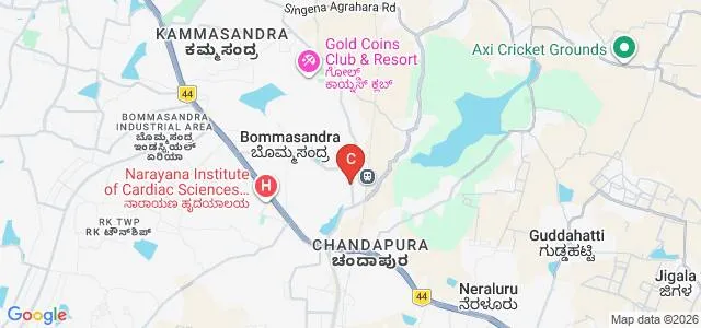 Bangalore College of Education, Bengaluru Map
