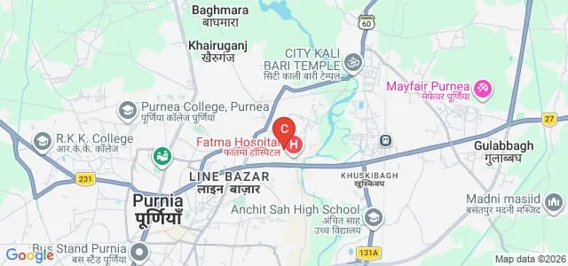 Millia Falkhruddin Ali B Ed Teachers Training College, Rambagh Map