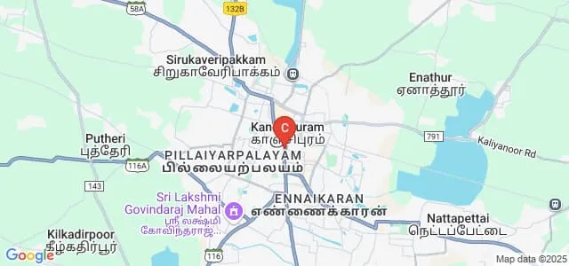 Asan Memorial College of Engineering and Technology, Kancheepuram Map