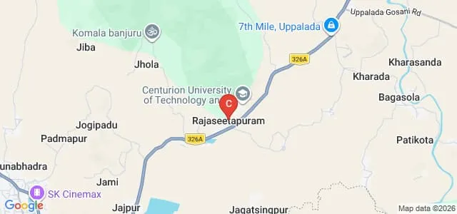 Centurion University of Technology and Management, Bhubaneswar Map