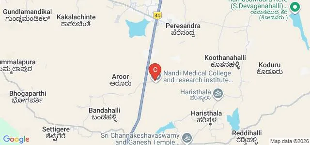 Chikkaballapura Institute of Medical Sciences, Chikkaballapur Map