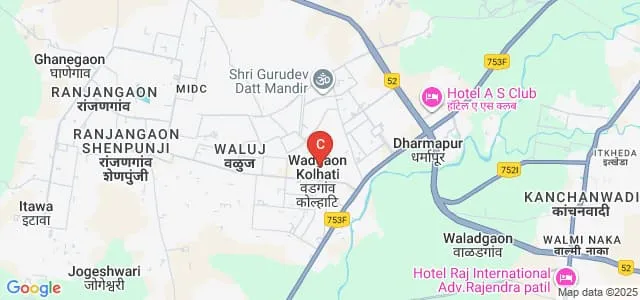 Dagdojirao Deshmukh Arts, Commerce and Science College, Aurangabad Map