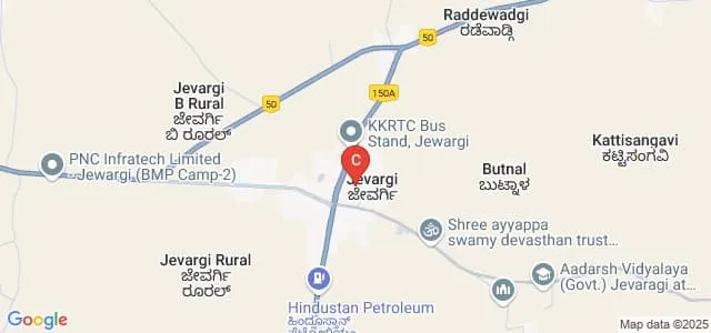 Government First Grade Degree College, Jewargi Map
