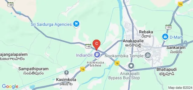 AMAKSIK College of Technology and Management, Anakapalle Map