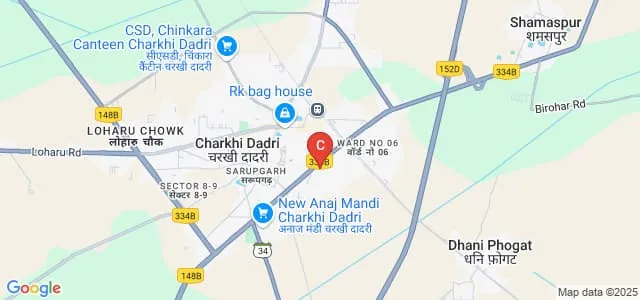 Janta Vidya Mandir Ganpat Rai Rasiwasia PG College, Bhiwani Map