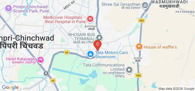 Pune District Education Association's Shankarrao Ursal College of Pharmacy Diploma, Pune Map