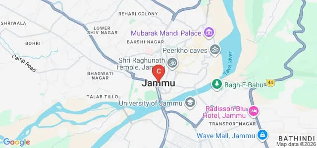 Trikuta College of Education, Jammu Map