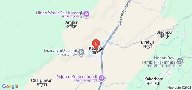 Chourasiya Shiksha Mahavidyalaya, Katangi Map
