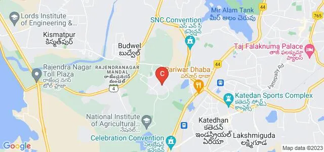 College of Agriculture, Rajendranagar Map