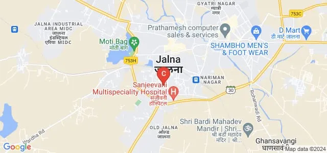 Saraswati Shikshan Prasarak Mandal's Godawari Arts Junior and Senior College, Jalna Map