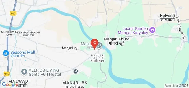 PDEA's College of Engineering, Pune Map