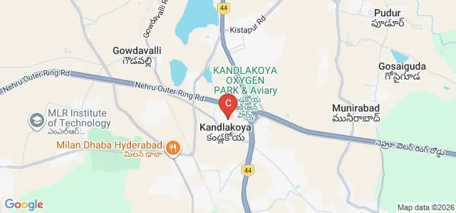 CMR Technical Campus, Hyderabad Map