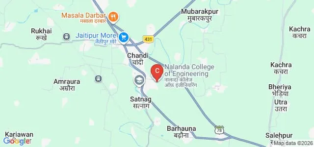 Nalanda College of Engineering, Chandi Map