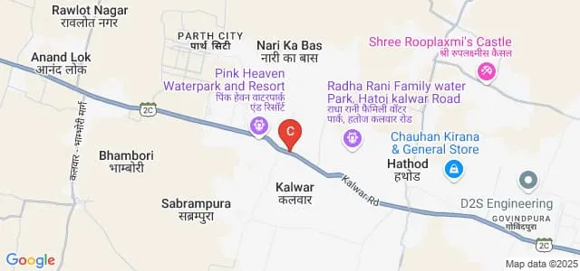 Alka Memorial Girls College, Jaipur Map