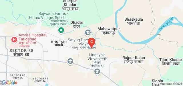 Government College for Girls, Nacholi, Faridabad Map