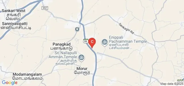 Sri Shanmugha College of Nursing for Women, Salem Map