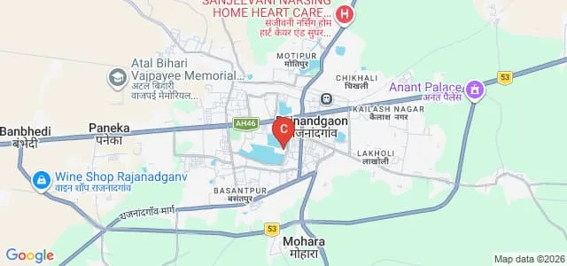 Government Digvijay Autonomous College, Rajnandgaon Map